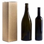 Caja para botella Magnum 1,5l  - Kraft 