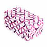 Caja con solapas 16x8x8cm - Purple