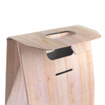 Caja de 3 botellas con asa - Wood