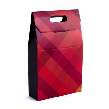 Caja de 3 botellas con asa - Red Diamonds