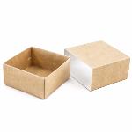 Caja deslizante - 8x8x4cm - Kraft