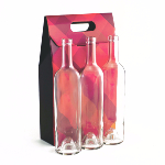 Caja de 3 botellas con asa - Red Diamonds