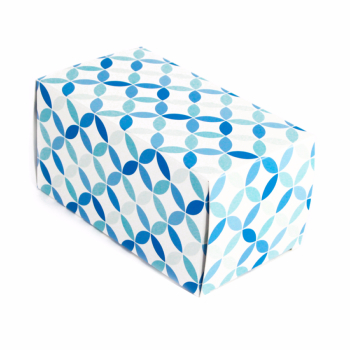 Caja con solapas 16x8x8cm - Blue