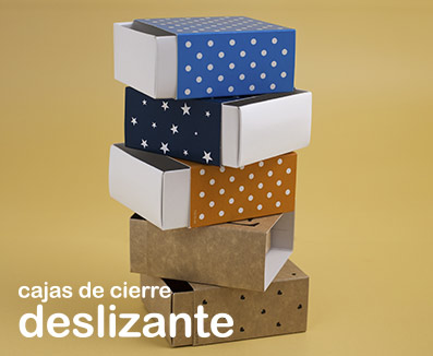 Cajas deslizantes cerilleras