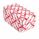 Caja con solapas 16x8x8cm - Red